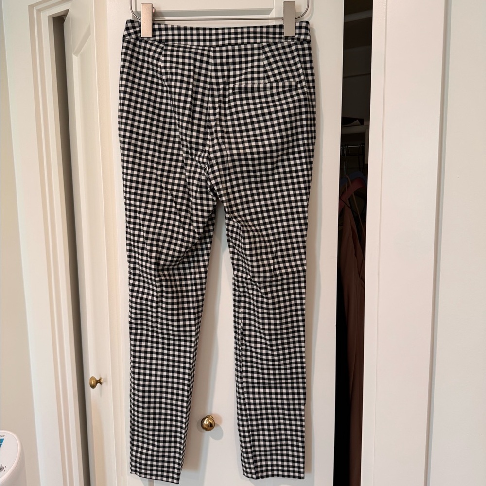 Zara Black and White Checkered Chinos - Picture 3 of 6